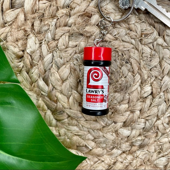 Lawry’s Seasoning Keychain | Handmade | Mini Brands | Quirky | Fun | NWOT - Picture 9 of 15